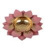 Pink & Gold Flower Urli