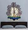 Pink Iron Taruna Tree Metal Wall Art