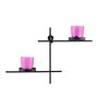 Black Metal Aesthetic Wall Candle Holder