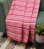 Artistic Pink Sofa Throw Blanket