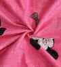 Pink Kids 144 TC Poly Cotton Single Bedsheet with 1 Pillow Cover