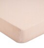 Pink Kids Solid Muslin Crib Bedsheet