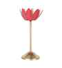Pink Lotus Candle Holder Set of 3