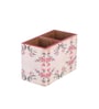 Pink Mdf Wood Square 1 Pcs Cutlery Holder