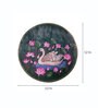 Pink Mdf Wooden Wall Decor Plate
