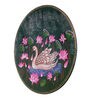 Pink Mdf Wooden Wall Decor Plate