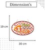 Pink Metal High Quality Pizza Wall Hanging