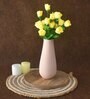 Pink Metal Table Vase