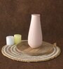 Pink Metal Table Vase