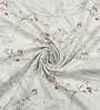 Pink Metro 186 TC Cotton Double Bedsheet With 2 Pillow Covers