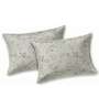 Pink Metro 186 TC Cotton Double Bedsheet With 2 Pillow Covers