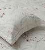 Pink Metro 186 TC Cotton King Bedsheet With 2 Pillow Covers
