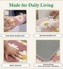 Pink Microfiber 23X15 Inches Anti-Skid Bath Mat
