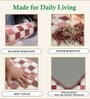 Pink Microfiber 23X15 Inches Anti-Skid Bath Mat