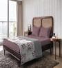 Pink Microfiber Floral 80 GSM Double Bed Dohar