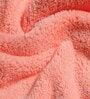Peach Microfiber Solid 380 GSM Hair Wrap Towel (1 Pc)
