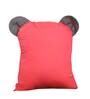 Pink Cotton Elephant Shaped Pillow
