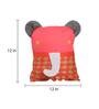 Pink Cotton Elephant Shaped Pillow
