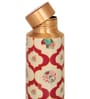 Pink Parrot 950ml Copper water Bottle