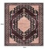 Pink Persian Bamboo Silk 4 ft x 6 ft Hand Tufted Carpet