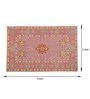 Pink Persian Cotton 5 ft x 8 ft Hand tufted Carpet