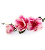 Pink & Green Plastic Artificial Flower