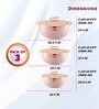 Pink Plastic & Steel 3Pcs Insulated Thermoware Casserole
