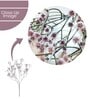 Pink Plastic Artificial Flower