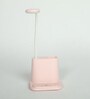 Dimmable Eye Protection LED Pink Shade Study Lamp with Plastic Base