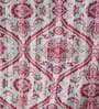Malta (12x84) White & Pink Polycanvas Table Runner