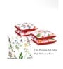 Multicolor Floral Poly Cotton 12 x 12 Inches Cushion Covers (Set of 5)