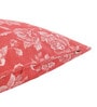 Pink Polycotton Floral 40x40 inches Cushion Covers Set of 2