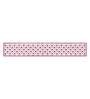 Floral (48x12) White & Pink Poly Cotton Table Runner