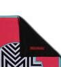 Floral (48x12) Pink & Black Poly Cotton Table Runner