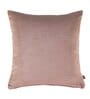 Pink Solid Poly Cotton 16 x 16 Inches Cushion Covers (Set of 2)