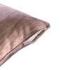 Pink Solid Poly Cotton 16 x 16 Inches Cushion Covers (Set of 2)