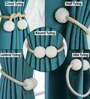 Pink Polyester (Set of 2) Curtain Tie Backs