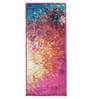 Pink Polyester 24 x 60 Inches Machine Made Floor Runner