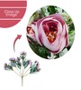 Pink Polyester Artificial Flower