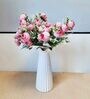 Pink Polyester Artificial Flower