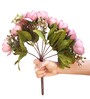 Pink Polyester Artificial Flower