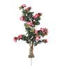 Pink Polyester Artificial Plant Without Pot