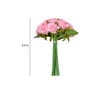 Pink Polyester Rose Flower Artificial Flowers