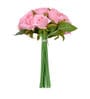 Pink Polyester Rose Flower Artificial Flowers