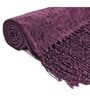 Pink Polyester Chenille Checkered 50X60 Inches Throw