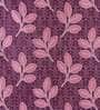 Purple Floral Polyester 7 Ft Semisheer Eyelet Door Curtains (Set of 2)
