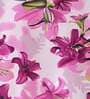 Pink Floral Polyester 9 Ft Semisheer Eyelet Door Curtains (Set of 2)