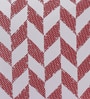 Pink Polyester Geometric 40x40 inches Cushion Covers Set of 5