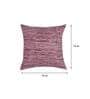 Pink Textured Polyester 16 x 16 Inches Cushion Covers (Set of 5)