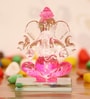 Pink Polyresin Ganesha Idol